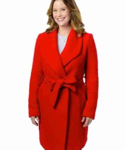 Allie Shaw Christmas in Evergreen Red Coat