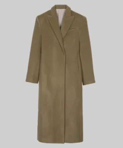 Amy Jackson Brown Wool Coat