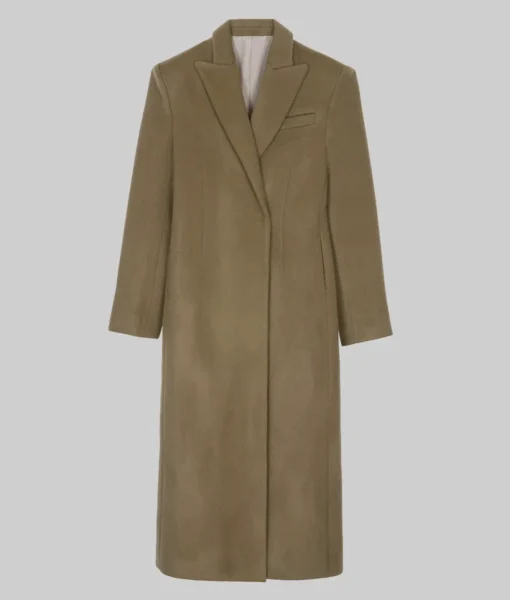 Amy Jackson Brown Wool Coat