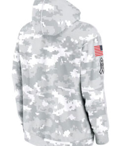 Atlanta Falcons Salute To Service Camo 2024 Hoodie