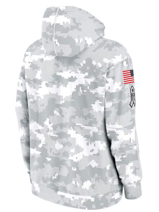 Atlanta Falcons Salute To Service Camo 2024 Hoodie