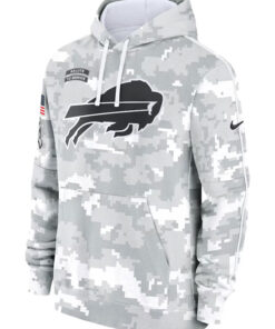 Buffalo Bills Salute To Service Camo 2024 Hoodie