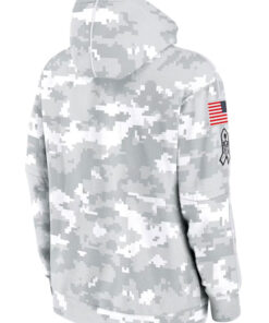 Chicago Bears Salute To Service Camo 2024 Hoodie