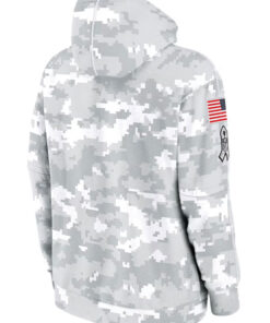 Green Bay Packers Salute To Service Camo 2024 Hoodie