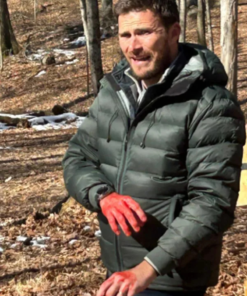 Scott Eastwood Alarum Puffer Hooded Jacket