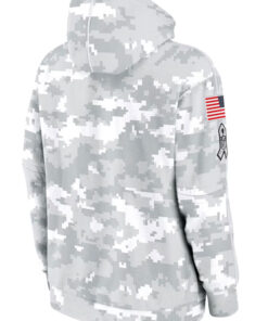 Kansas City Chiefs Salute To Service Camo 2024 Hoodie