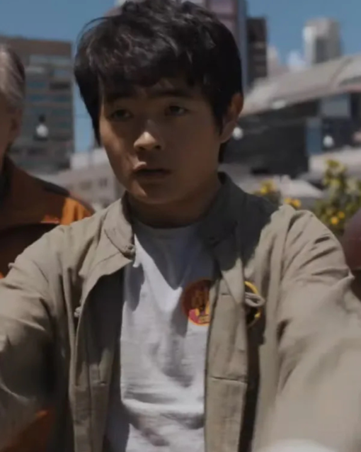 Ben Wang Karate Kid: Legends Grey Jacket