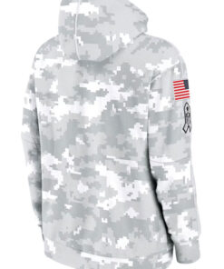 Miami Dolphins Salute To Service Camo 2024 Hoodie