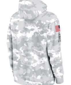 Minnesota Vikings Salute To Service Camo 2024 Hoodie