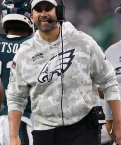 Nick Sirianni Salute to Service Eagles Camo Hoodie