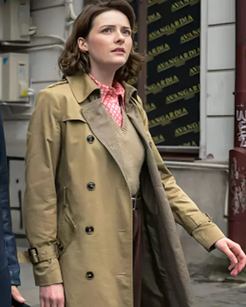 The Librarians: The Next Chapter Olivia Morris Trench Coat