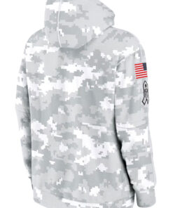 Philadelphia Eagles Salute To Service Camo 2024 Hoodie