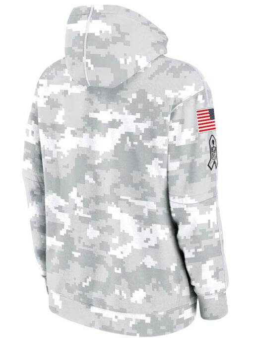 Philadelphia Eagles Salute To Service Camo 2024 Hoodie