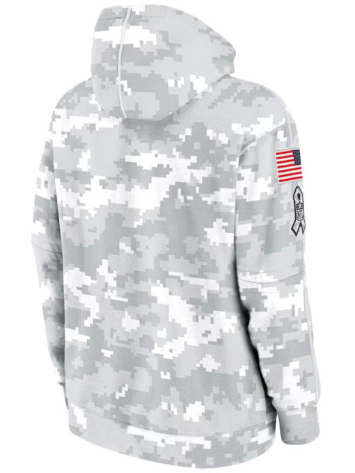 Pittsburgh Steelers Salute To Service Camo 2024 Hoodie