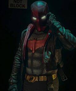 Red Hood Black Jacket