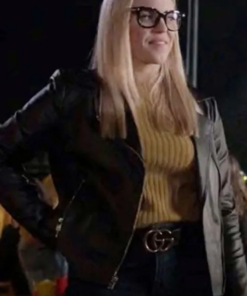 The Sex Lives Of College Girls S03 Leighton Murray Black Leather Jacket