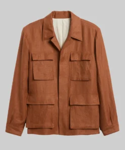 The Madness Colman Domingo Brown Cotton Jacket