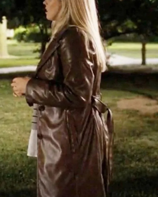 The Sex Lives Of College Girls Leighton Murray Brown Leather Coat