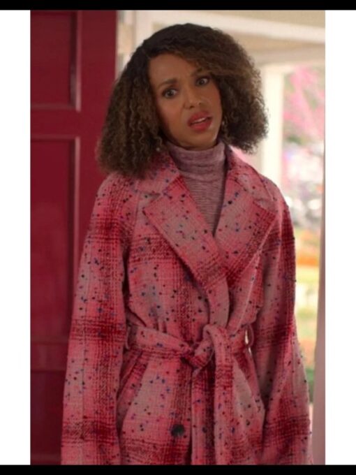 Unprisoned S02 Kerry Washington Pink Coat