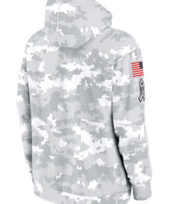 Washington Commanders Salute To Service Camo 2024 Hoodie