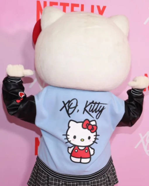 Xo Kitty Blue And Black Varsity Jacket