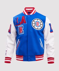 Los Angeles Clippers Mashup Varsity Jacket