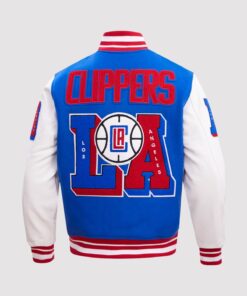 Los Angeles Clippers Mashup Varsity Jacket