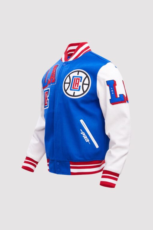 Los Angeles Clippers Mashup Varsity Jacket