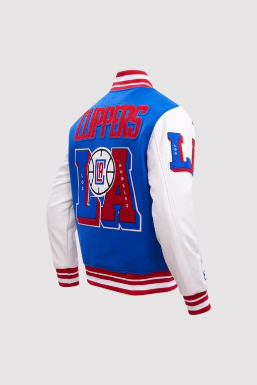 Los Angeles Clippers Mashup Varsity Jacket