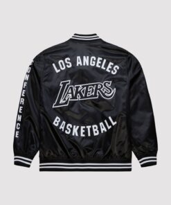 Los Angeles Lakers Dune Royal Black Varsity Jacket