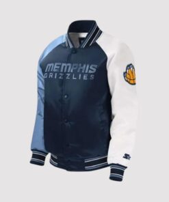 Memphis Grizzlies Youth Varsity Satin Jacket