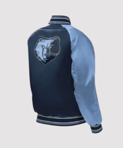 Memphis Grizzlies Youth Varsity Satin Jacket