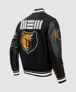 Pro Standard Memphis Grizzlies Black Varsity Jacket