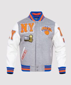 New York Knicks Mashup Varsity Jacket