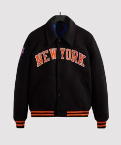 New York Knicks Wool Varsity Jacket