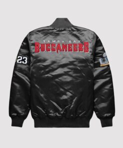 Tampa Bay Buccaneers Exclusive Black Satin Jacket